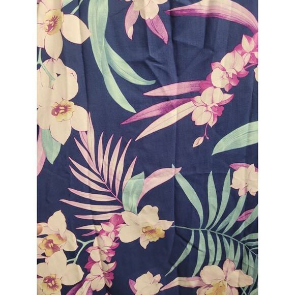 Tommy Bahama Orchid Opulence Print Sleeveless Silk Shift Dress Size Medium - Picture 12 of 13